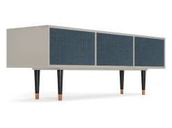 Móvel De Tv| Mueble de TV - 170х59х48 cm - T4 - Knitted Pattern, Areia Bege