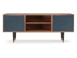 Mueble de TV - 170х69х48 cm - T2 - Knitted Pattern, Nogueira^ Móvel De Tv