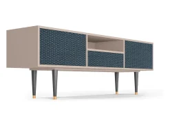 Mueble de TV - 170х59х41 cm - T6 - Knitted Pattern, Latte^ Móvel De Tv