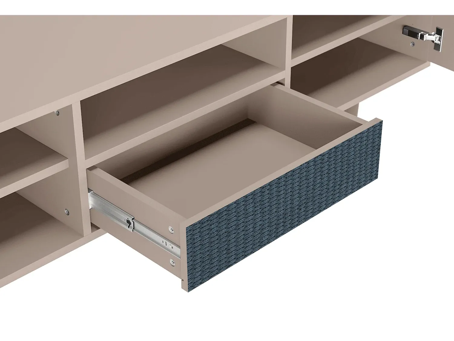 Mueble de TV - 170х59х41 cm - T6 - Knitted Pattern, Latte^ Móvel De Tv