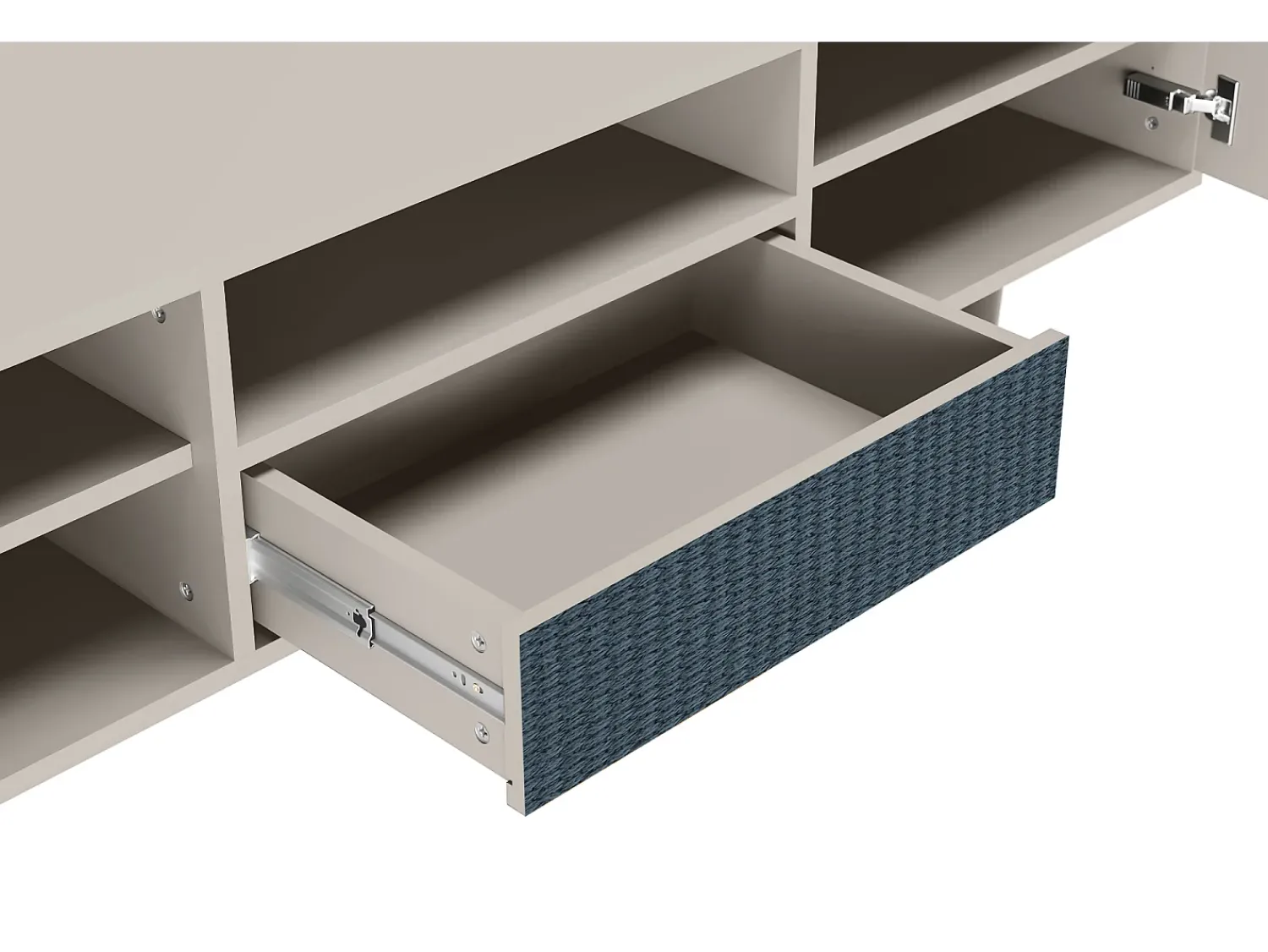 Mueble de TV - 170х59х41 cm - T6 - Knitted Pattern, Areia^ Móvel De Tv