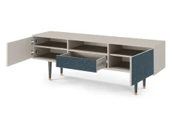 Mueble de TV - 170х59х41 cm - T6 - Knitted Pattern, Areia^ Móvel De Tv