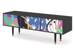 Sale Mueble de TV - 170х59х48 cm - T4 - La Tristesse du Roi, Antracite Cinza antracite