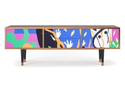 Online Mueble de TV - 170х59х48 cm - T4 - La Tristesse du Roi, Nogueira Castanho