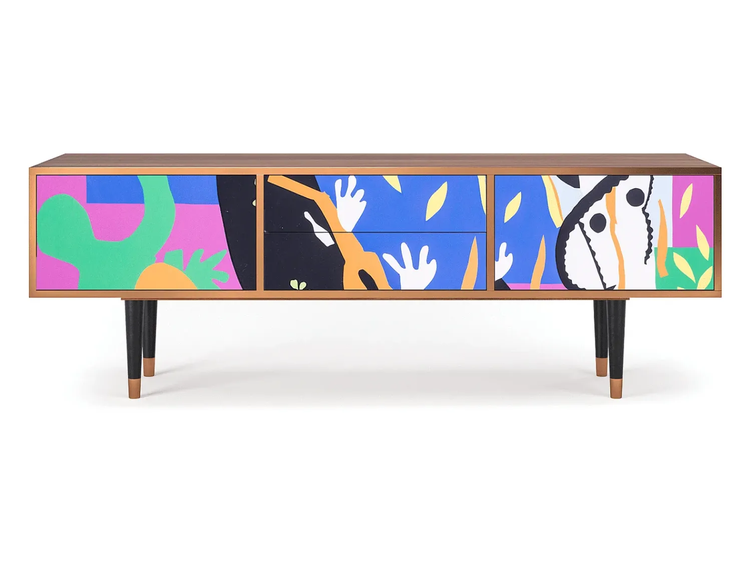 Online Mueble de TV - 170х59х48 cm - T4 - La Tristesse du Roi, Nogueira Castanho
