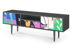 Móvel De Tv* Mueble de TV - 170х59х41 cm - T6 - La Tristesse du Roi, Antracite Cinza antracite