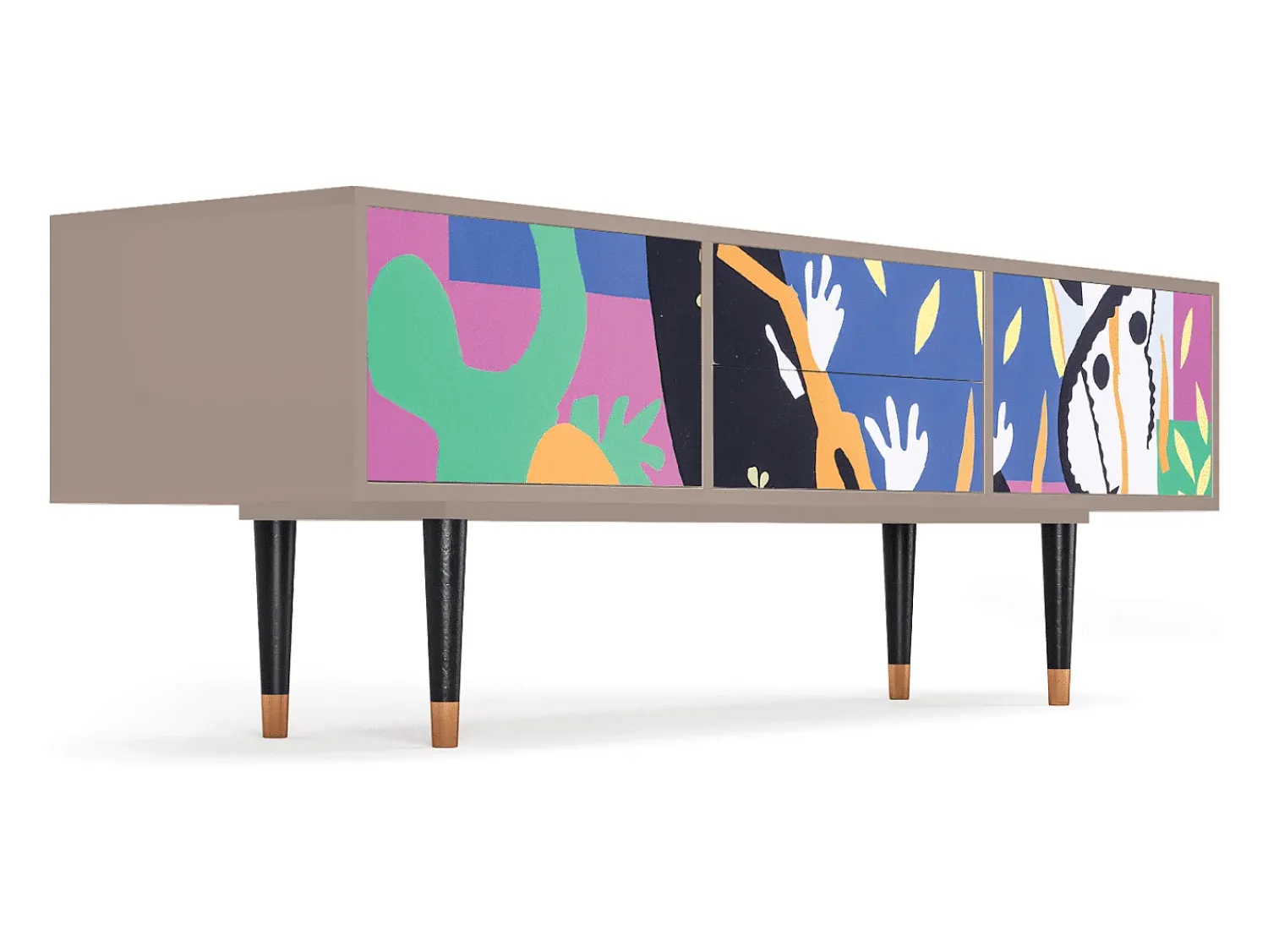 Mueble de TV - 170х59х48 cm - T4 - La Tristesse du Roi, Latte^ Móvel De Tv