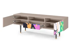 Mueble de TV - 170х59х41 cm - T6 - La Tristesse du Roi, Latte^ Móvel De Tv