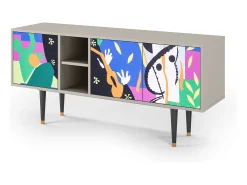 Mueble de TV - 150х69х41 cm - T5 - La Tristesse du Roi, Areia^ Móvel De Tv
