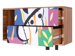 Mueble de TV - 170х69х48 cm - T1 - La Tristesse du Roi, Nogueira^ Móvel De Tv
