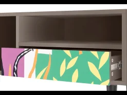 New Mueble de TV - 115х59х48 cm - T3 - La Tristesse du Roi, Latte Bege