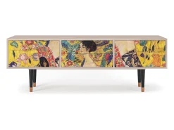 Sale Mueble de TV - 170х59х48 cm - T4 - Lady with Fan by Klimt, Latte Bege