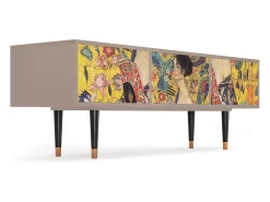Sale Mueble de TV - 170х59х48 cm - T4 - Lady with Fan by Klimt, Latte Bege