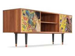 Sale Mueble de TV - 170х69х48 cm - T2 - Lady with Fan by Klimt, Nogueira Castanho