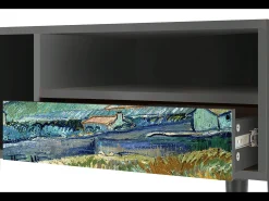 Móvel De Tv| Mueble de TV - 115х59х48 cm - T3 - Landscape, Antracite Cinza antracite