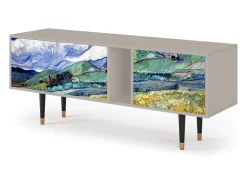 Móvel De Tv| Mueble de TV - 170х69х48 cm - T1 - Landscape, Areia Bege