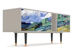 Móvel De Tv| Mueble de TV - 170х69х48 cm - T1 - Landscape, Areia Bege