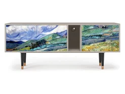 Móvel De Tv| Mueble de TV - 170х69х48 cm - T1 - Landscape, Areia Bege