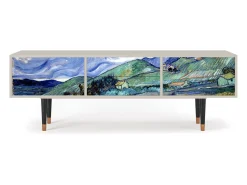 Móvel De Tv* Mueble de TV - 170х59х48 cm - T4 - Landscape, Areia Bege