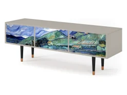 Móvel De Tv* Mueble de TV - 170х59х48 cm - T4 - Landscape, Areia Bege