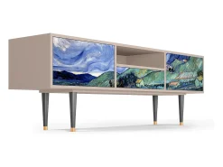 Móvel De Tv| Mueble de TV - 170х59х41 cm - T6 - Landscape, Latte Bege