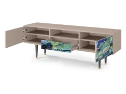Móvel De Tv| Mueble de TV - 170х59х41 cm - T6 - Landscape, Latte Bege