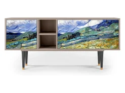 Móvel De Tv| Mueble de TV - 150х69х41 cm - T5 - Landscape, Latte Bege