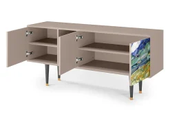 Móvel De Tv| Mueble de TV - 150х69х41 cm - T5 - Landscape, Latte Bege