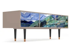Móvel De Tv* Mueble de TV - 170х59х48 cm - T4 - Landscape, Latte Bege