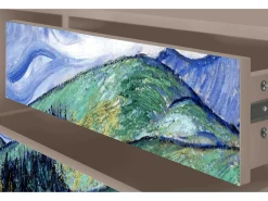 Móvel De Tv* Mueble de TV - 170х59х48 cm - T4 - Landscape, Latte Bege