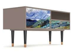 Mueble de TV - 115х59х48 cm - T3 - Landscape, Latte^ Móvel De Tv