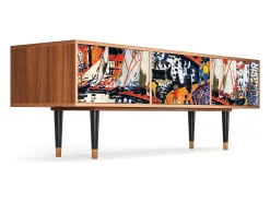 Online Mueble de TV - 170х59х48 cm - T4 - Le Séchage des voiles , Nogueira Castanho