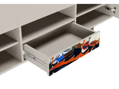 Online Mueble de TV - 170х59х41 cm - T6 - Le Séchage des voiles , Areia Bege