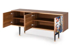 Discount Mueble de TV - 150х69х41 cm - T5 - Le Séchage des voiles , Nogueira Castanho
