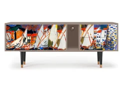 Mueble de TV - 170х69х48 cm - T1 - Le Séchage des voiles , Latte^ Móvel De Tv
