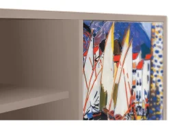 Mueble de TV - 170х69х48 cm - T2 - Le Séchage des voiles , Latte^ Móvel De Tv