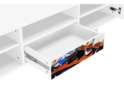 Clearance Mueble de TV - 170х59х41 cm - T6 - Le Séchage des voiles , Branco Bege