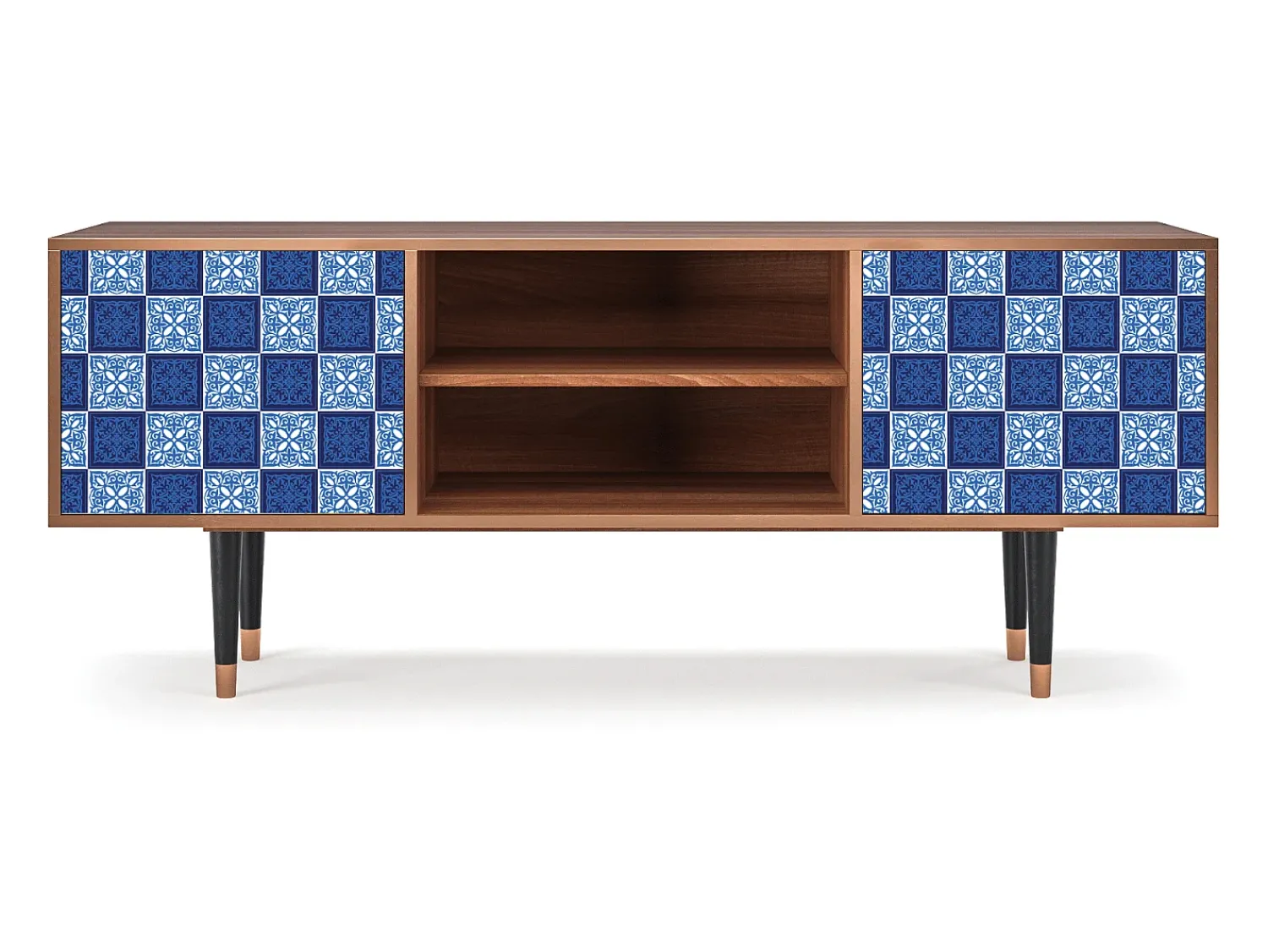 Mueble de TV - 170х69х48 cm - T2 - Light Path, Nogueira^ Móvel De Tv