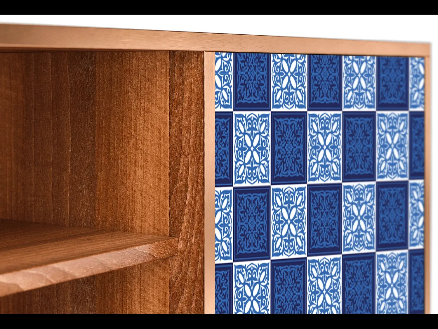 Mueble de TV - 170х69х48 cm - T2 - Light Path, Nogueira^ Móvel De Tv