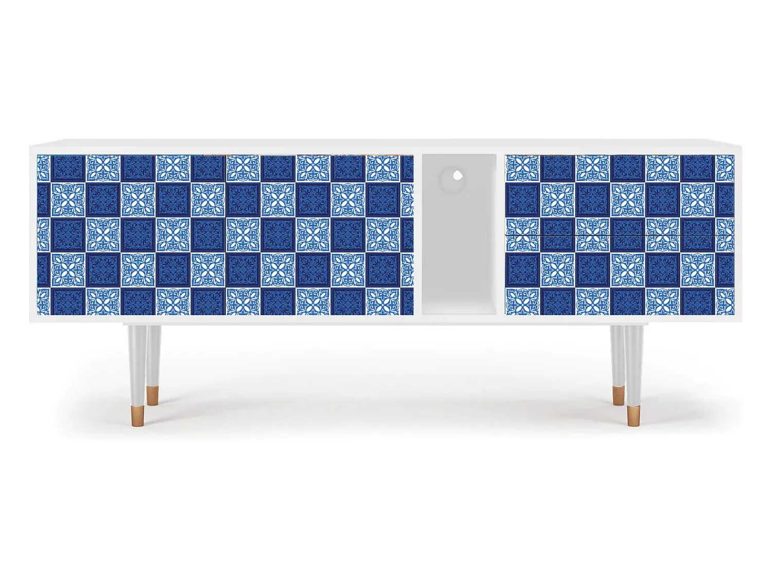 Sale Mueble de TV - 170х69х48 cm - T1 - Light Path, Branco Bege