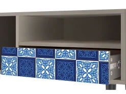 Móvel De Tv* Mueble de TV - 115х59х48 cm - T3 - Light Path, Areia Bege