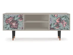Mueble de TV - 170х69х48 cm - T2 - Light Peonies, Areia Bege