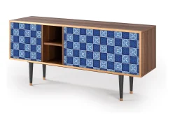 Móvel De Tv* Mueble de TV - 150х69х41 cm - T5 - Light Path, Nogueira Castanho