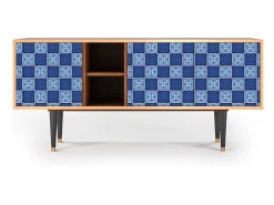 Móvel De Tv* Mueble de TV - 150х69х41 cm - T5 - Light Path, Nogueira Castanho
