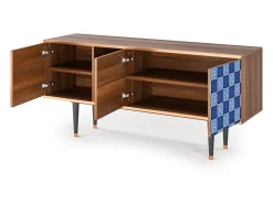 Móvel De Tv* Mueble de TV - 150х69х41 cm - T5 - Light Path, Nogueira Castanho