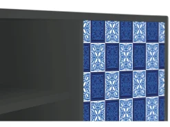 Outlet Mueble de TV - 170х69х48 cm - T2 - Light Path, Antracite Cinza antracite