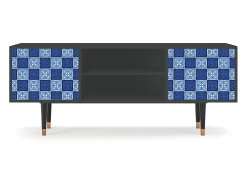 Outlet Mueble de TV - 170х69х48 cm - T2 - Light Path, Antracite Cinza antracite
