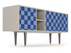Discount Mueble de TV - 150х69х41 cm - T5 - Light Path, Areia Bege