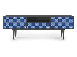Móvel De Tv* Mueble de TV - 170х59х41 cm - T6 - Light Path, Antracite Cinza antracite