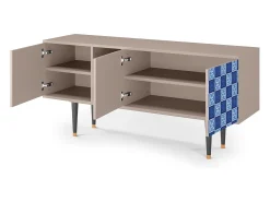 Sale Mueble de TV - 150х69х41 cm - T5 - Light Path, Latte Bege